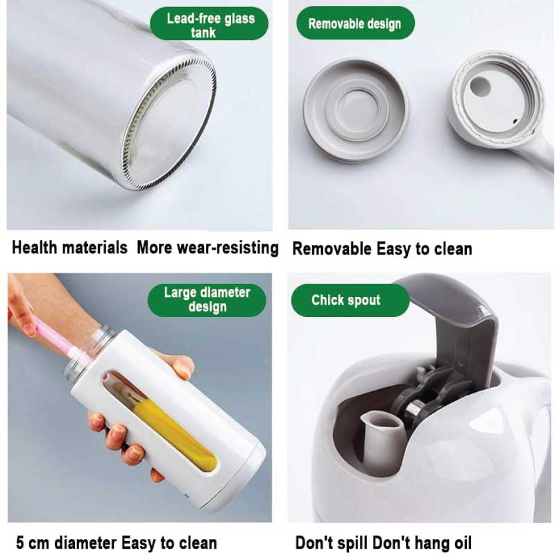 Fashion Glass Automatic Flip Oiler J-927 - Image 2