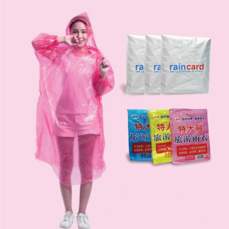 Pocket Rain Card Raincoat - Image 4