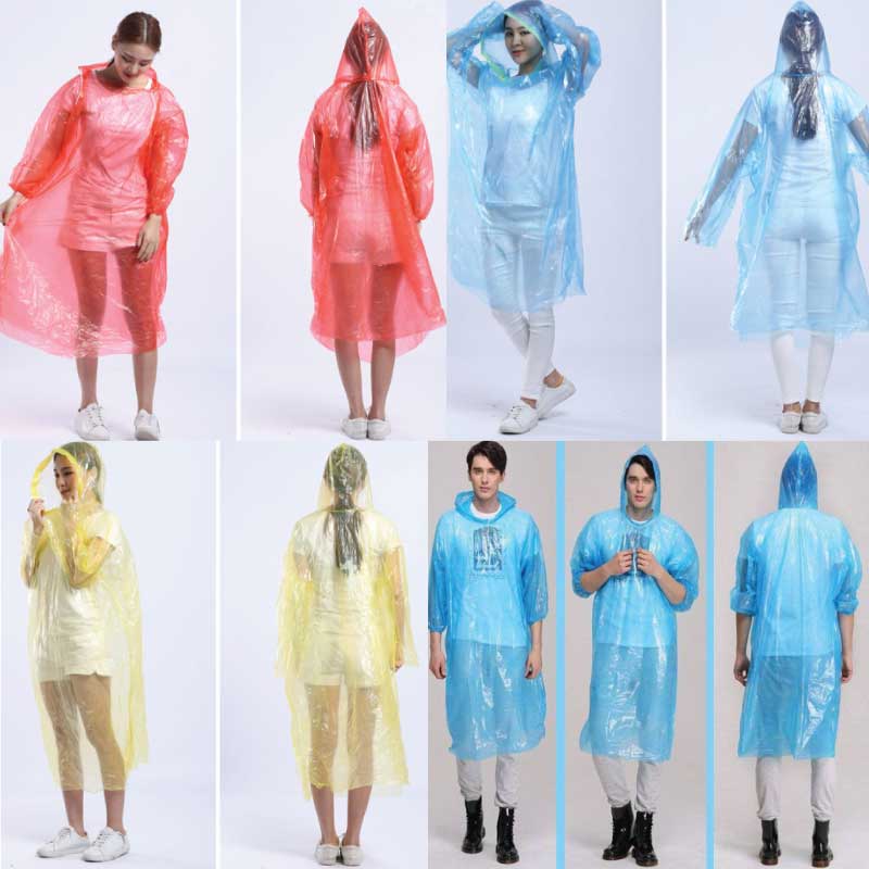 Pocket Rain Card Raincoat - Image 5